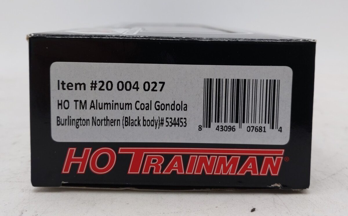 Atlas 20004027 HO Burlington Northern Aluminum Coal Gondola Car #534453