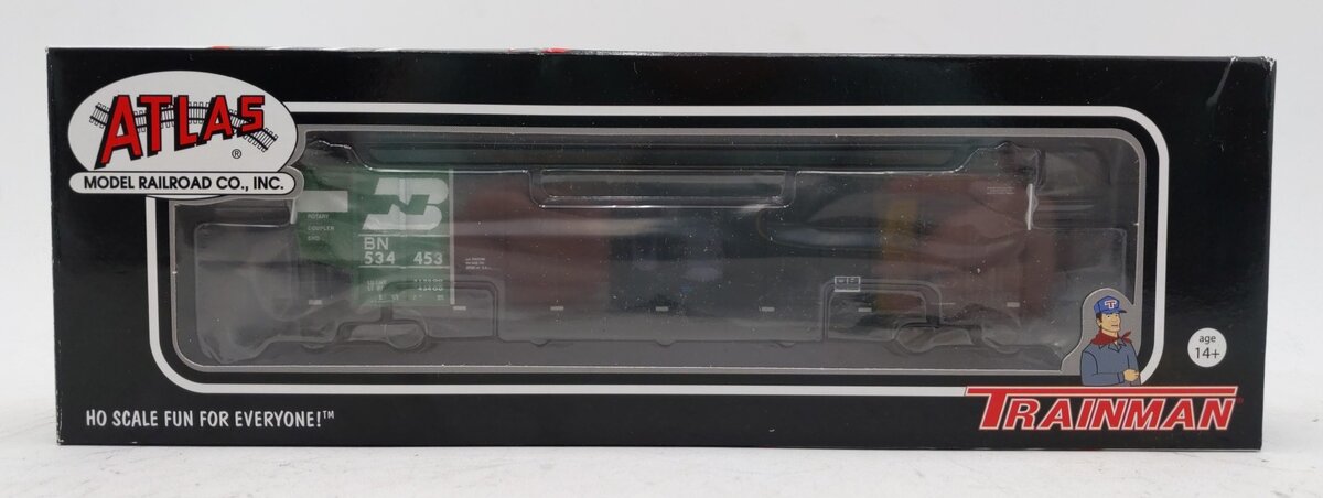 Atlas 20004027 HO Burlington Northern Aluminum Coal Gondola Car #534453