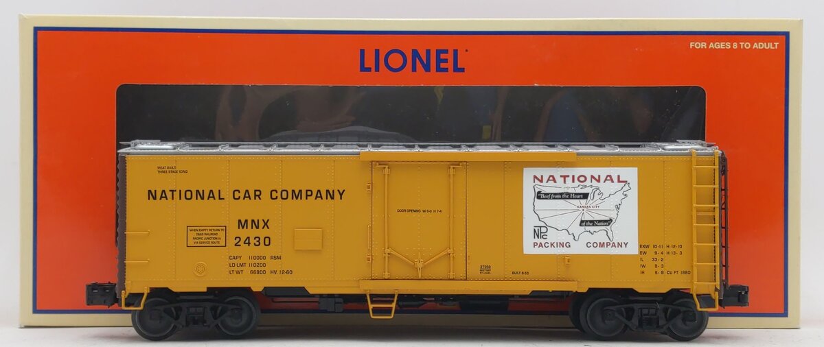 Lionel 6-27350 O National Steel-sided Reefer Car #2430