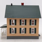 MTH 30-9045 O Assembled Row House W/Porch Cream W/Green Shutters