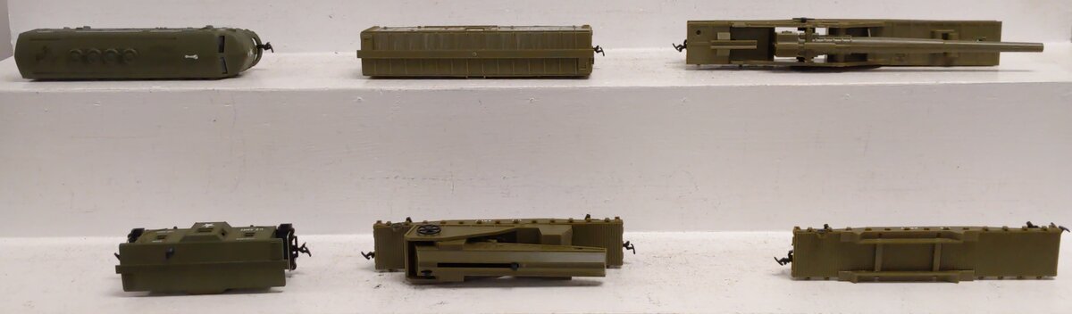 Model Power 1068 Missile Force US Army HO Gauge Diesel Starter Train Set