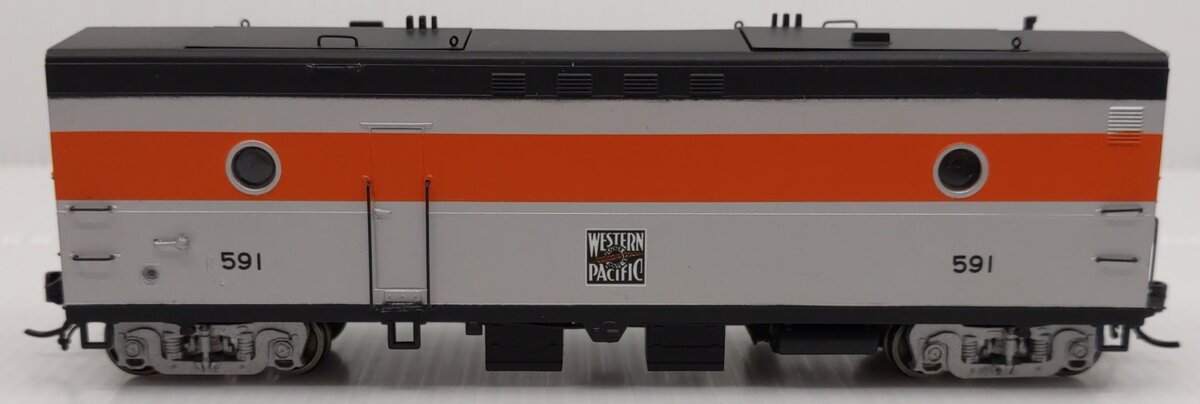 Rapido Trains 107181 HO Western Pacific Steam Generator Car #591