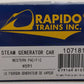 Rapido Trains 107181 HO Western Pacific Steam Generator Car #591