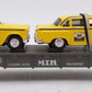 MTH 30-7625 O Gauge MTH Auto Transport Flatcar w/ Ertl Checker Cabs #1959 LN/Box