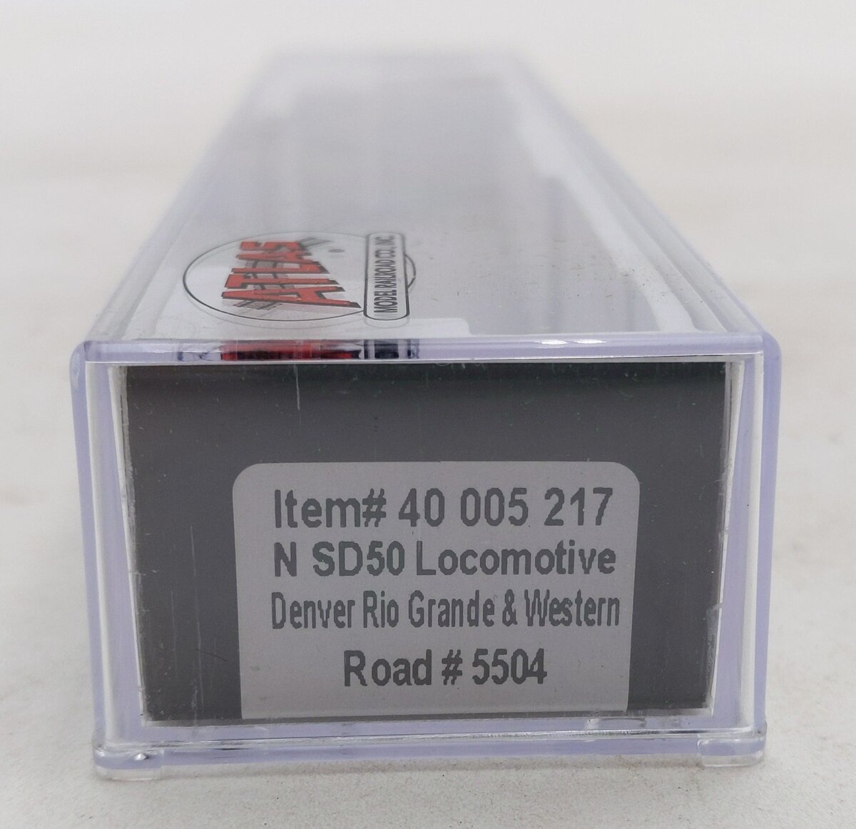 Atlas 40005217 N D&RGW SD50 Diesel Locomotive Sound & DCC #5504