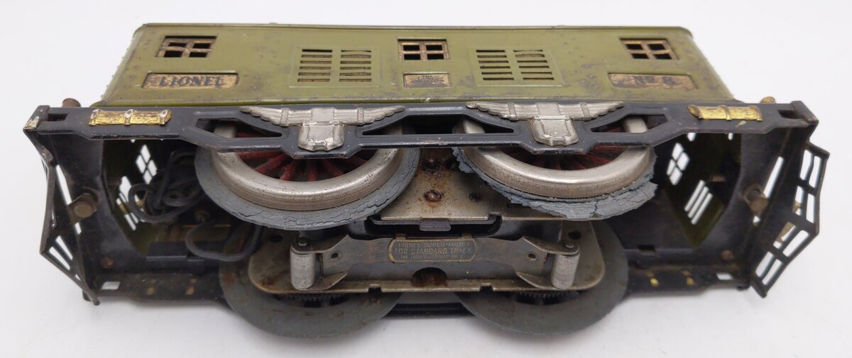 Lionel 8 Vintage Standard Gauge 0-4-0 Powered Electric Locomotive