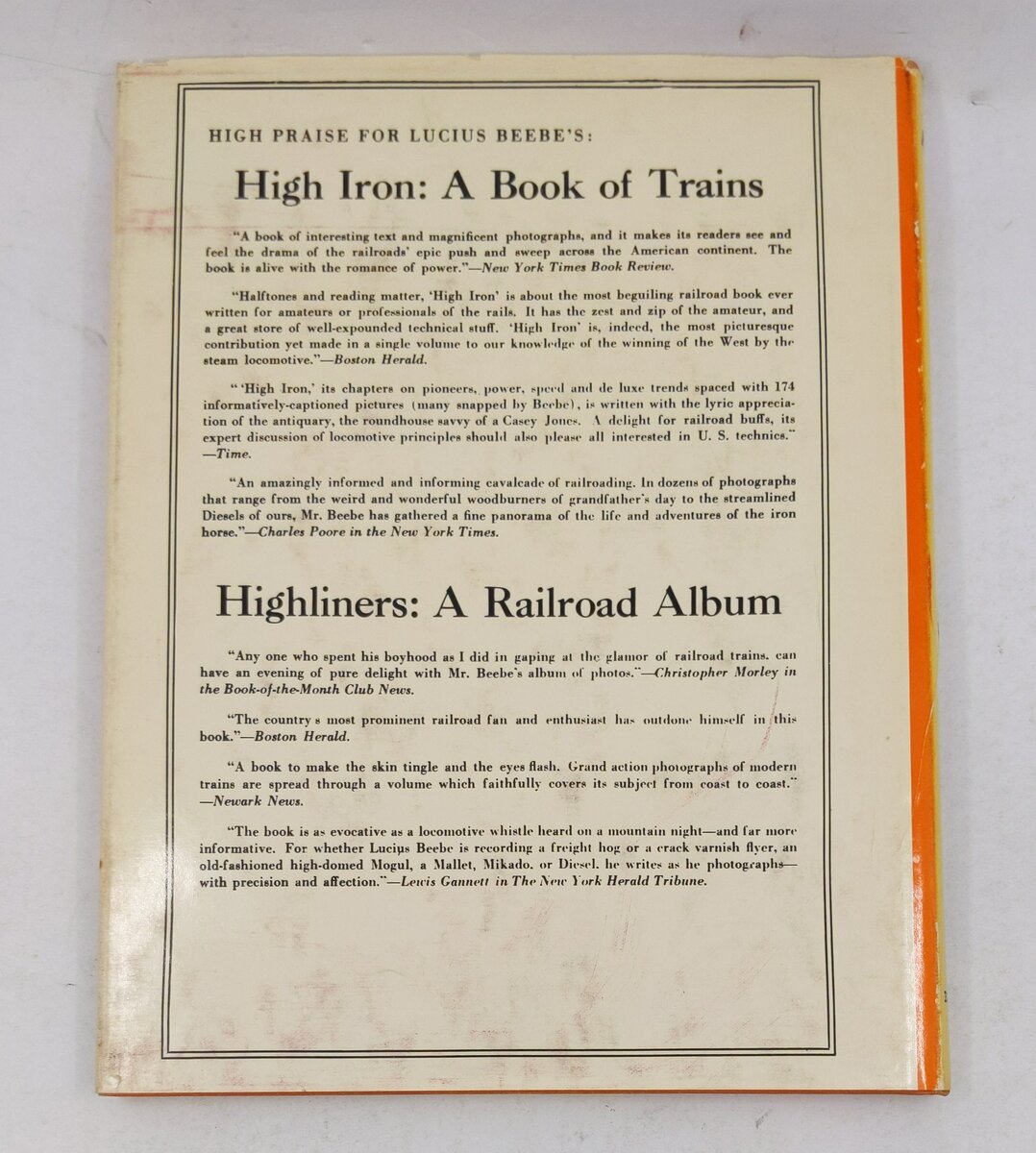Pacific Slope Railroads Hardcover Book By George B. Abdill VG