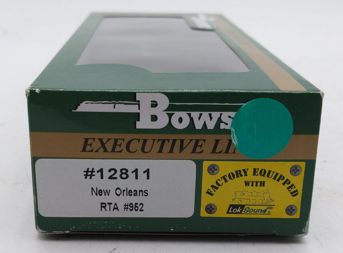 Bowser 6-12810 2-Truck Streetcar - Standard DC - Executive Line