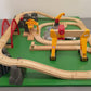 Brio Wooden Track Assembled Lay Out W/ Accessories EX