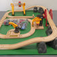 Brio Wooden Track Assembled Lay Out W/ Accessories EX