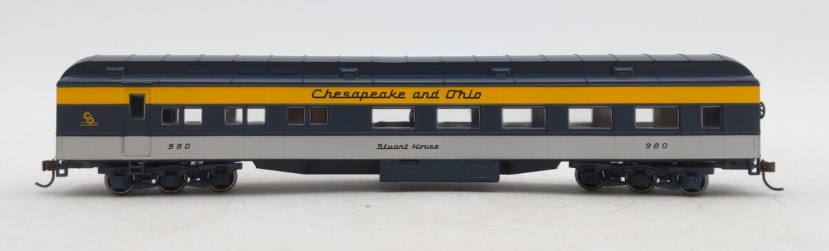 Athearn 79471 HO Chesapeake & Ohio Heavyweight Diner Ready to Run #980