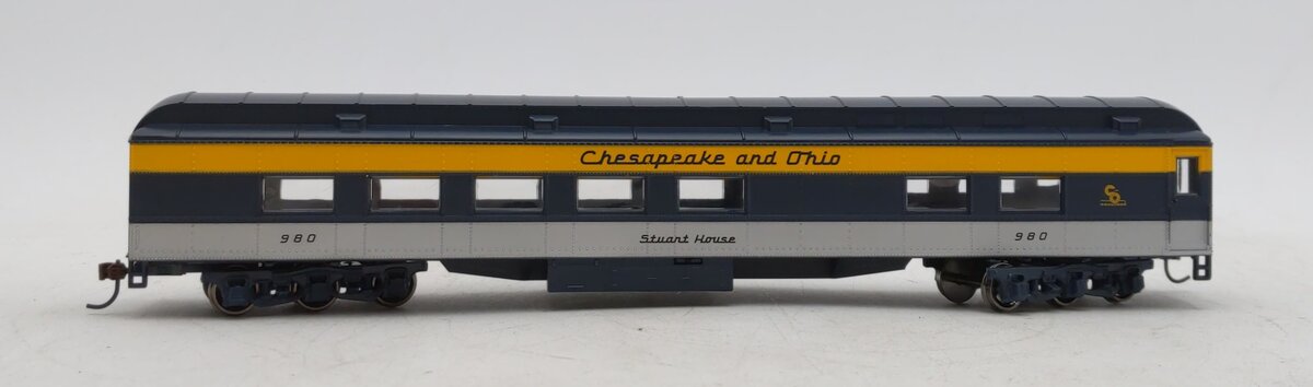 Athearn 79471 HO Chesapeake & Ohio Heavyweight Diner Ready to Run #980