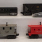 Lionel Vintage O Assorted Freight Cars: 1002, 6257, 6419, 6636 [4] VG