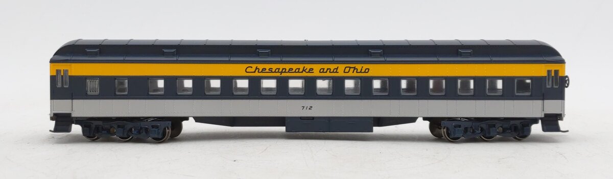 Athearn 79472 HO Chesapeake & Ohio RTR Heavyweight Clerestory Coach #712