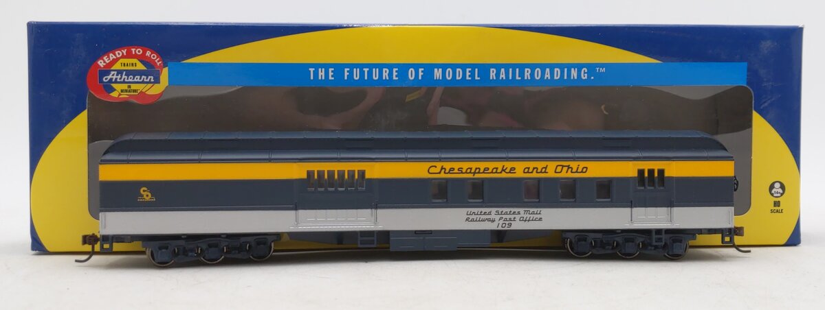 Athearn 79469 HO Chesapeake & Ohio Heavyweight RPO Ready to Run #109