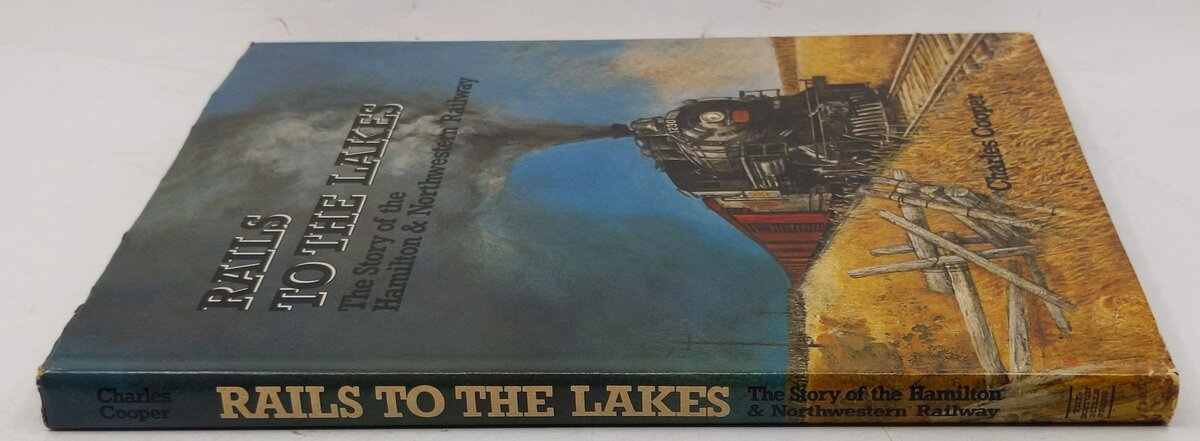 Rails to the lakes Hardcover Book By Charles Cooper EX