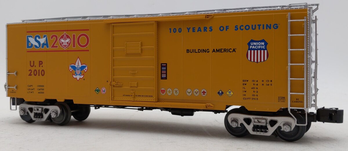 Lionel 6-27298 O Gauge Boy Scouts Of America® PS-1 Boxcar #2010