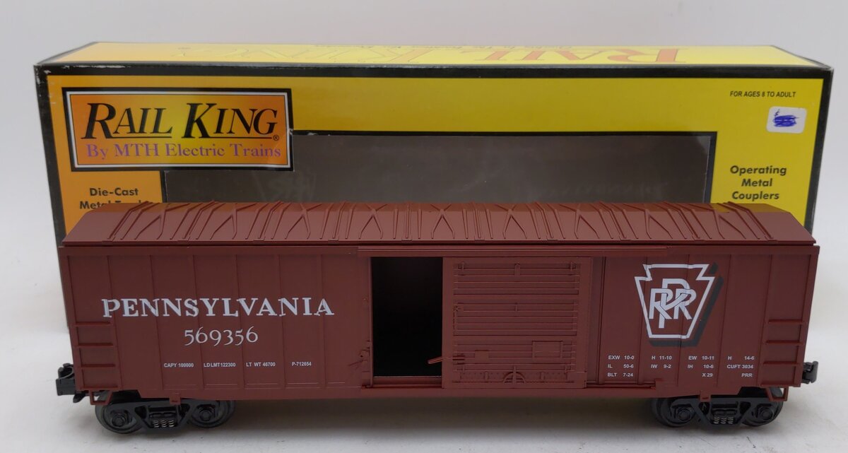 MTH 30-7016A O Gauge Pennsylvania 50' Modern Boxcar #569356 LN/Box