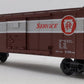 MTH 30-7408 O Gauge Pennsylvania Merchandise Service Semi-scale Boxcar #28051 LN