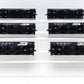 Athearn 95602 HO Burlington Northern 40' 3 Bay Ribbed Hopper Cars (Pack of 6) LN/Box
