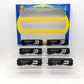 Athearn 95602 HO Burlington Northern 40' 3 Bay Ribbed Hopper Cars (Pack of 6) LN/Box