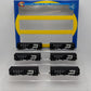 Athearn 95603 HO Scale Burlington Northern 40' 3 Bay Ribbed Hopper (Pack of 6) LN/Box