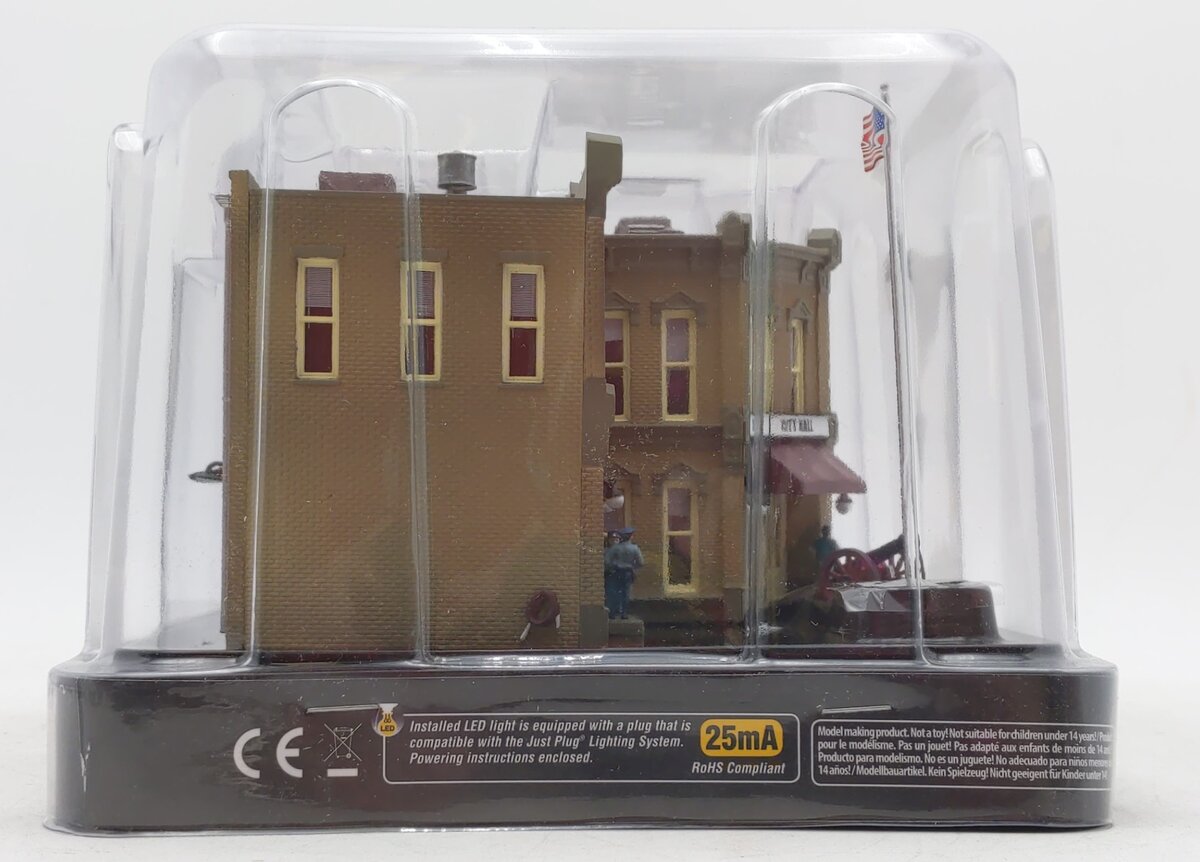 Woodland Scenics BR5030 HO Built-&-Ready Municipal Building NIB