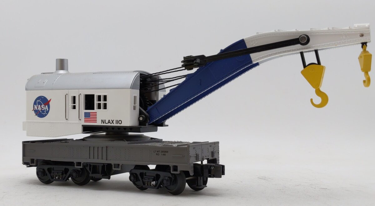 MTH 30-7993 NASA Crane Car LN/Box