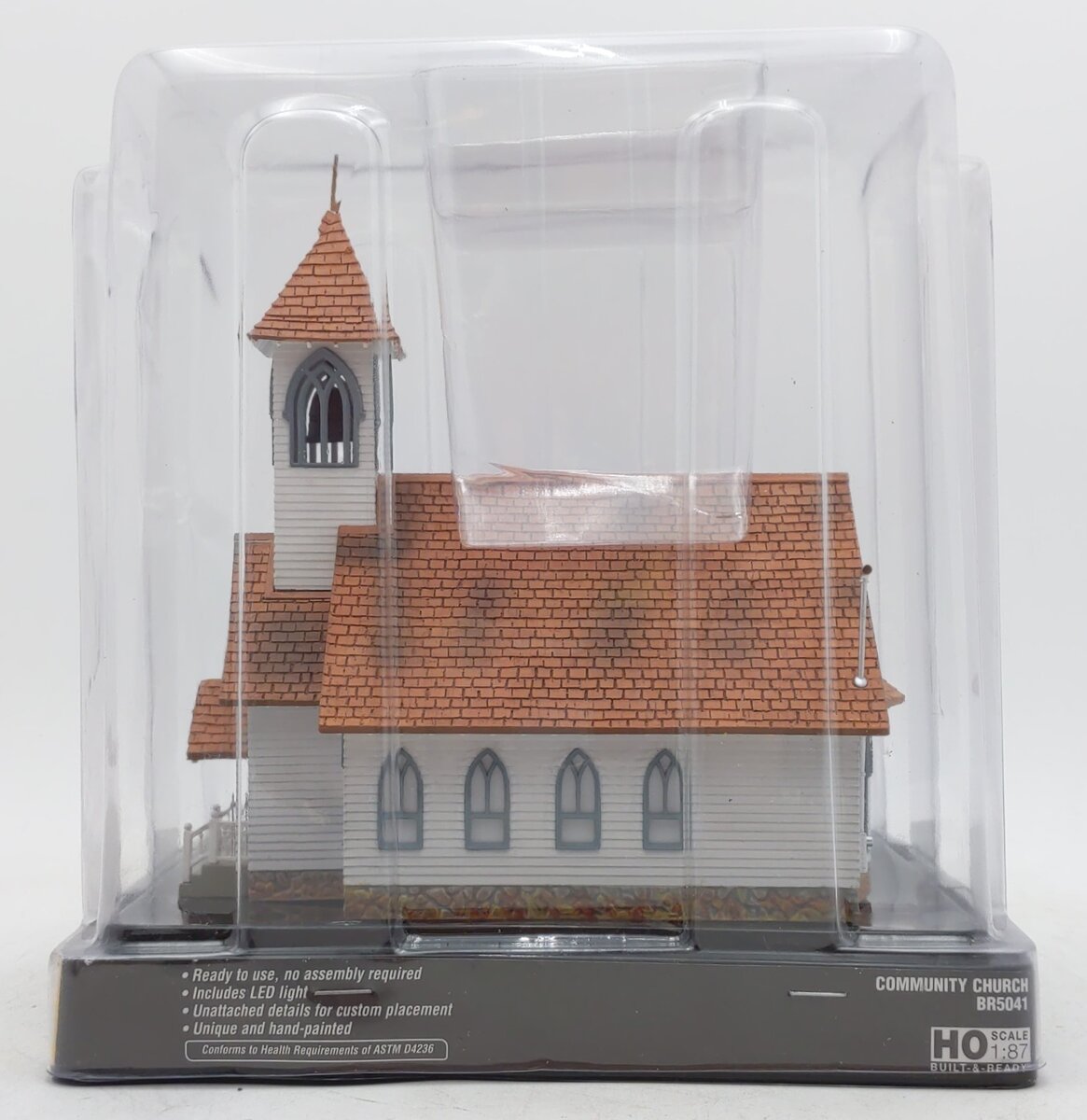 Woodland Scenics BR5041 HO Built-&-Ready Community Church Building