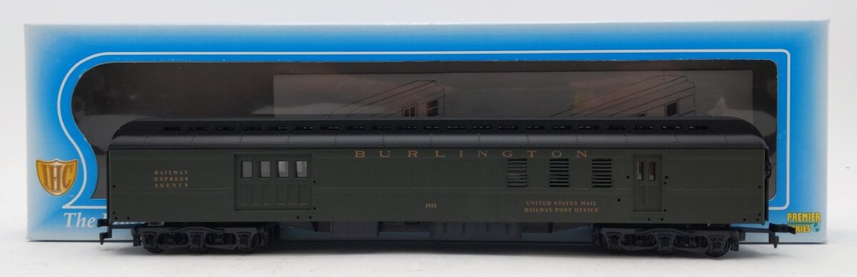 IHC 49145 HO Chicago Burlington & Quincy Heavyweight RPO Passenger Car #1923