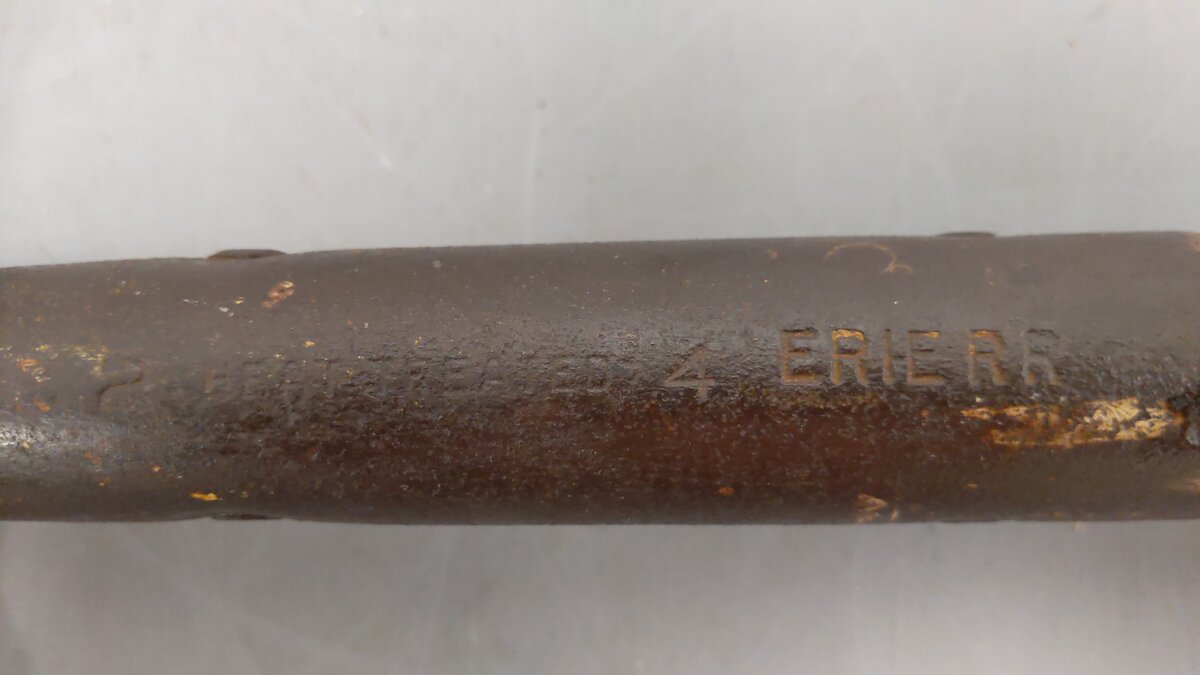 Vintage Erie Railroad Heat Treated Coal Shovel VG