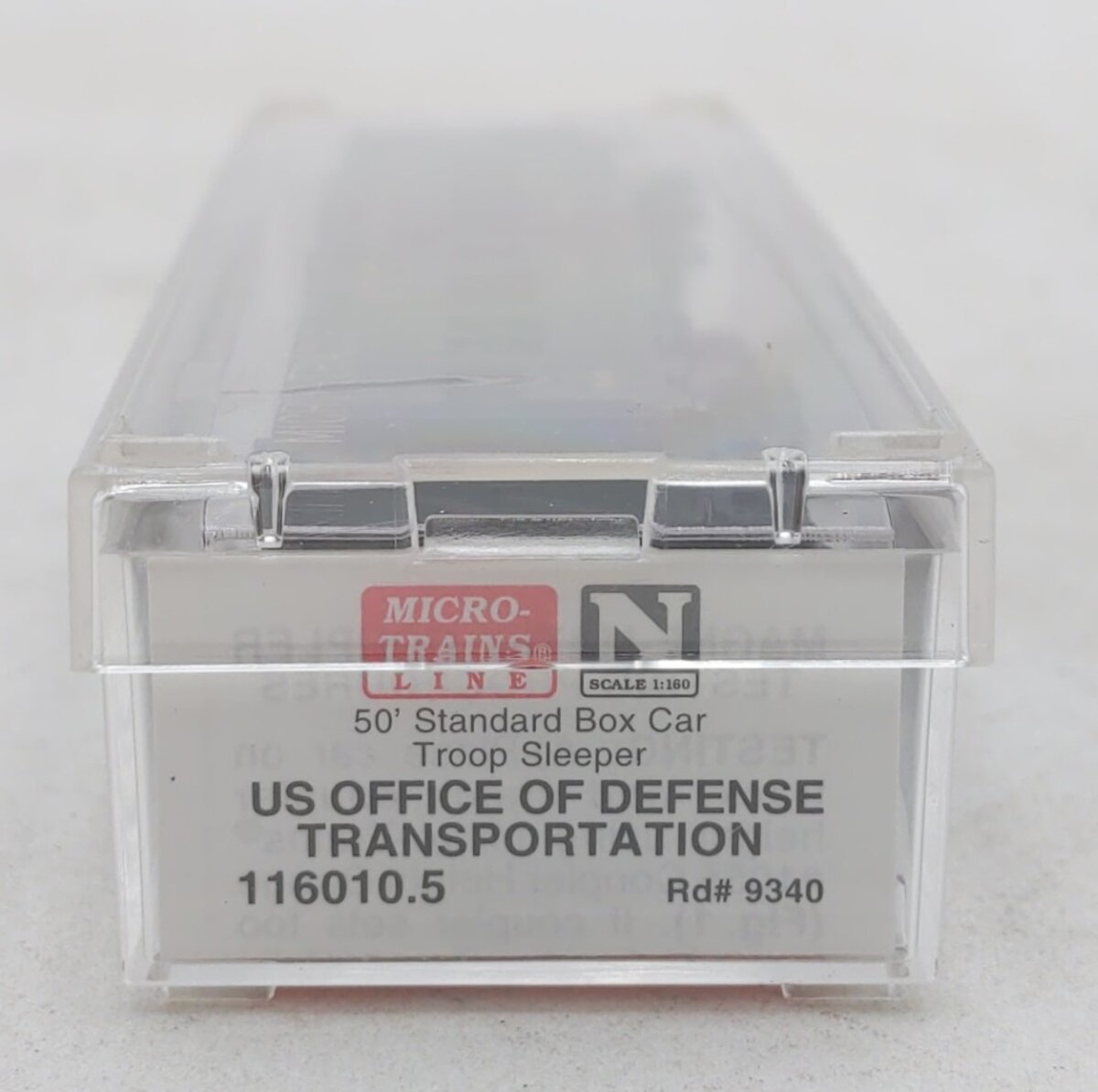 Micro-Trains 11600015 N Scale US Office Of Defense Transportation Troop Sleeper NIB