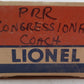 Lionel 2543 Vintage O Gauge Pennsylvania Aluminum "William Penn" Pullman Car