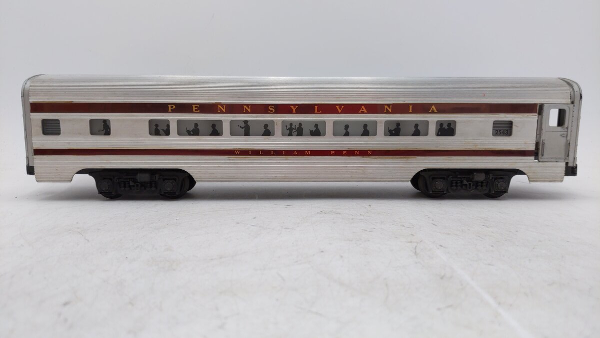 Lionel 2543 Vintage O Gauge Pennsylvania Aluminum 