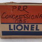 Lionel 2542 Vintage O Pennsylvania Betsy Ross Aluminum Vista Dome Car