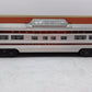 Lionel 2542 Vintage O Pennsylvania Betsy Ross Aluminum Vista Dome Car