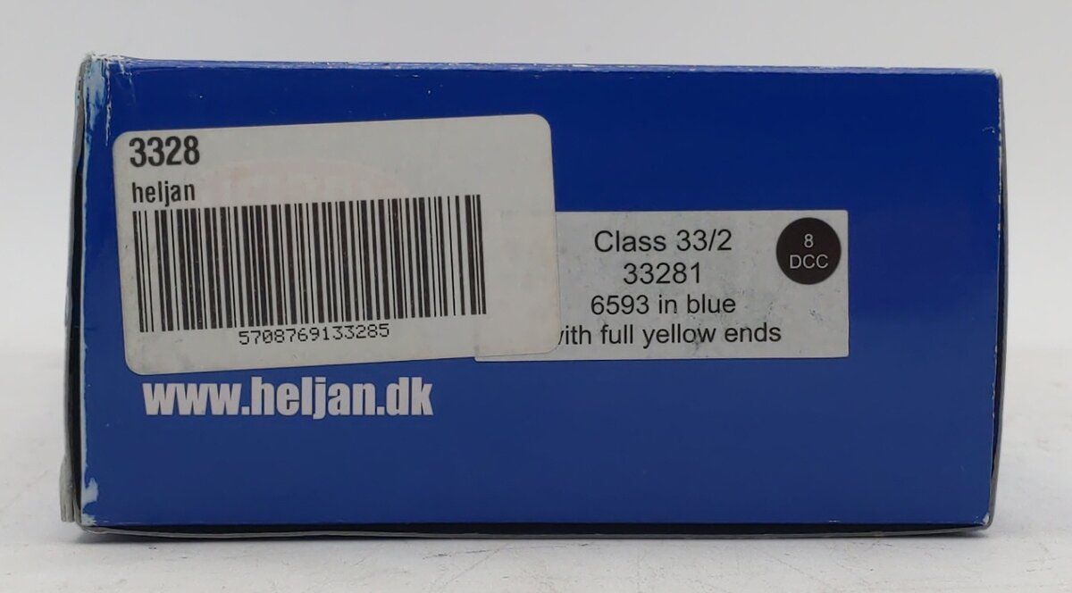 Heljan 3328 British Rail Class 33 Diesel Locomotive #6593 LN/Box