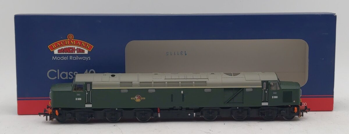 Bachmann 32-481 OO BR Class 40 Green Diesel #D369 LN/Box