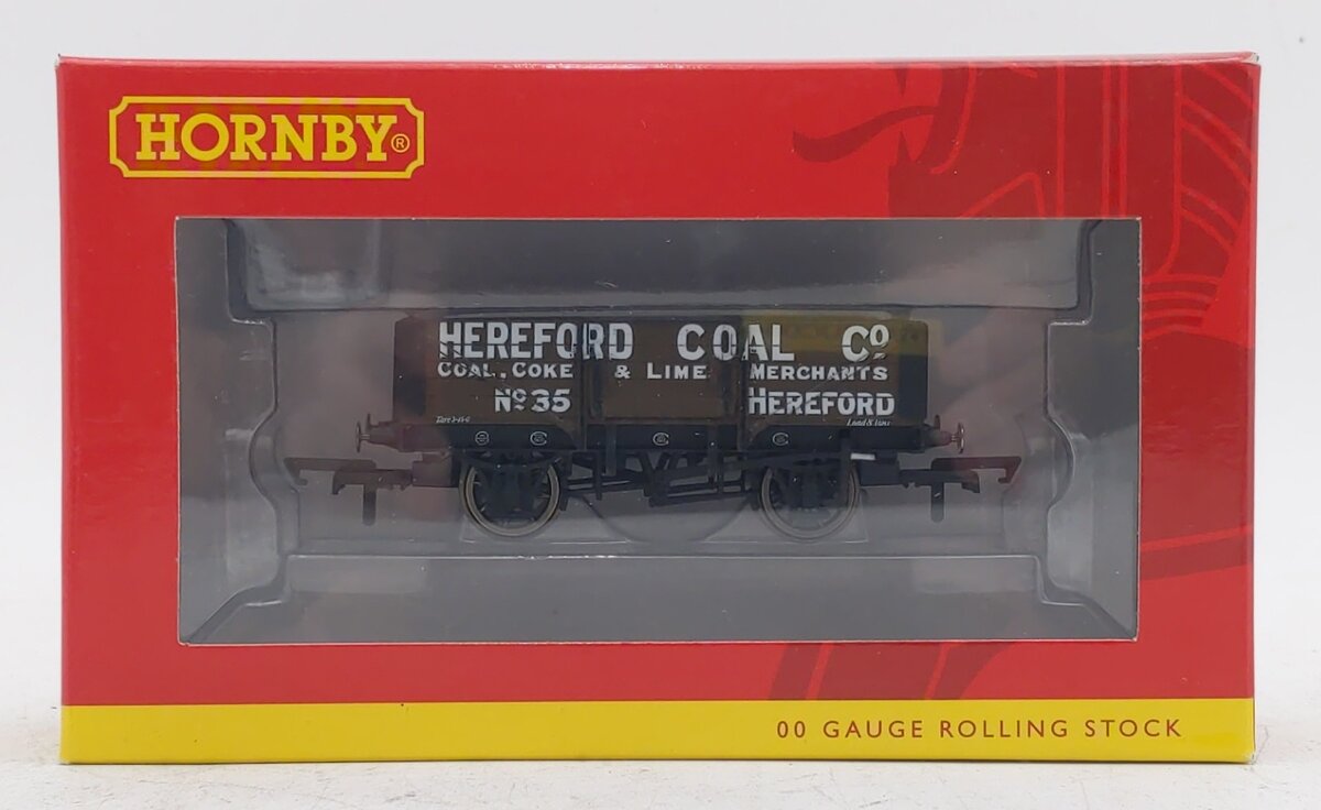Hornby R6901 OO 'Hereford Coal Company' 5 Plank Wagon Era 2 #35 LN/Box