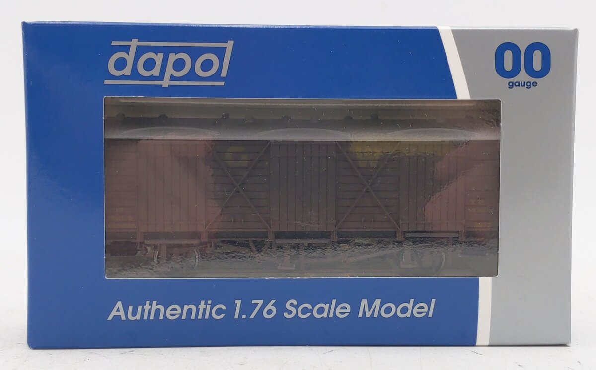 Dapol 4F-014-022 OO GWR Fruit D Weathered Van #2872 LN/Box