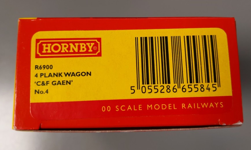 Hornby R6900 OO 'C&F Gaen' Era 2 4 Plank Wagon #4