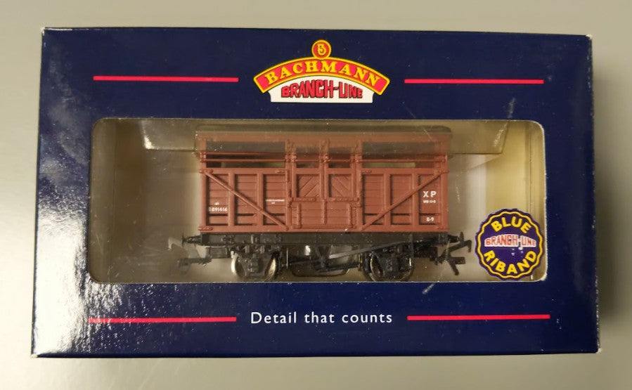 Bachmann 37-700 OO Gauge British Rail Bauxite 10 Ton Cattle Wagon #891416 LN/Box