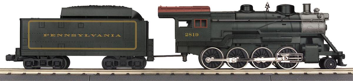 MTH 33-1038-1 Pennsylvania 2-8-0 Steam Locomotive & Tender w/PS3.0 #2819