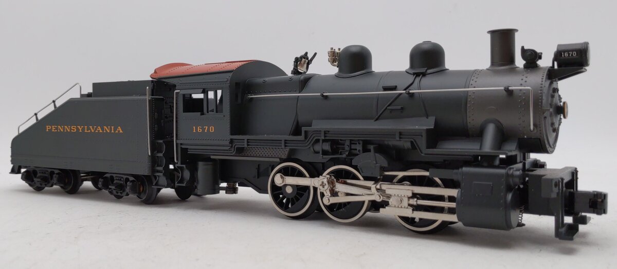 MTH 30-1170-1 Pennsylvania 0-6-0 B 6 Switcher Steam Engine w/PS2 #1670 LN/Box