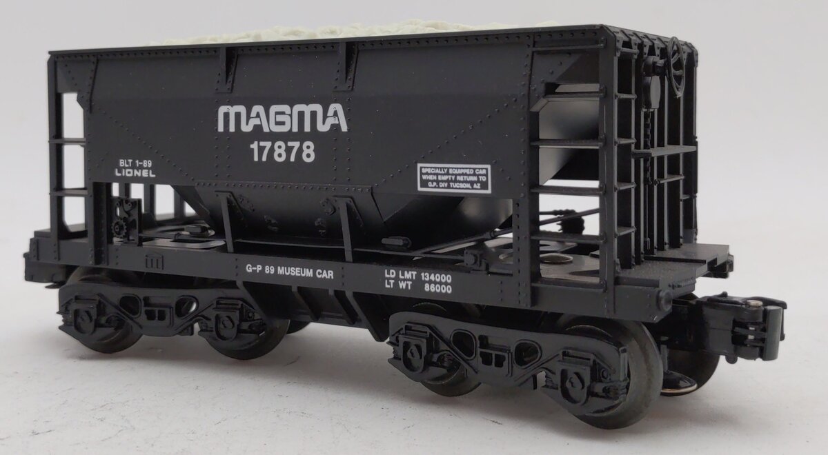 Lionel 6-17878 O Gauge TTOS-1989 Magma Miners Ore Museum Car w/Ore Load LN/Box