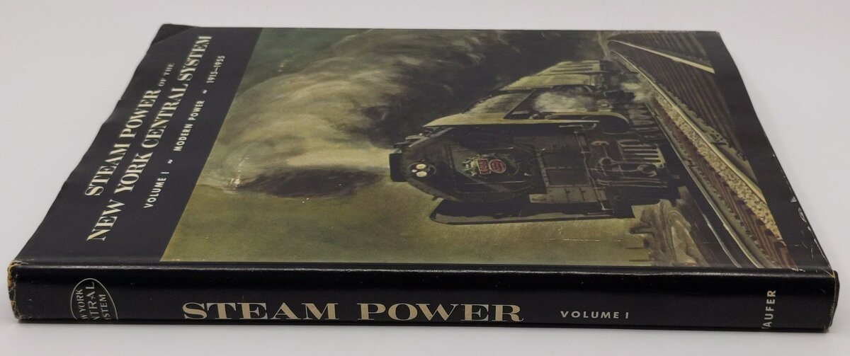 Steam Power Of The New York Central System Vol.1 Hardcover Book Alvin F. Staufer VG