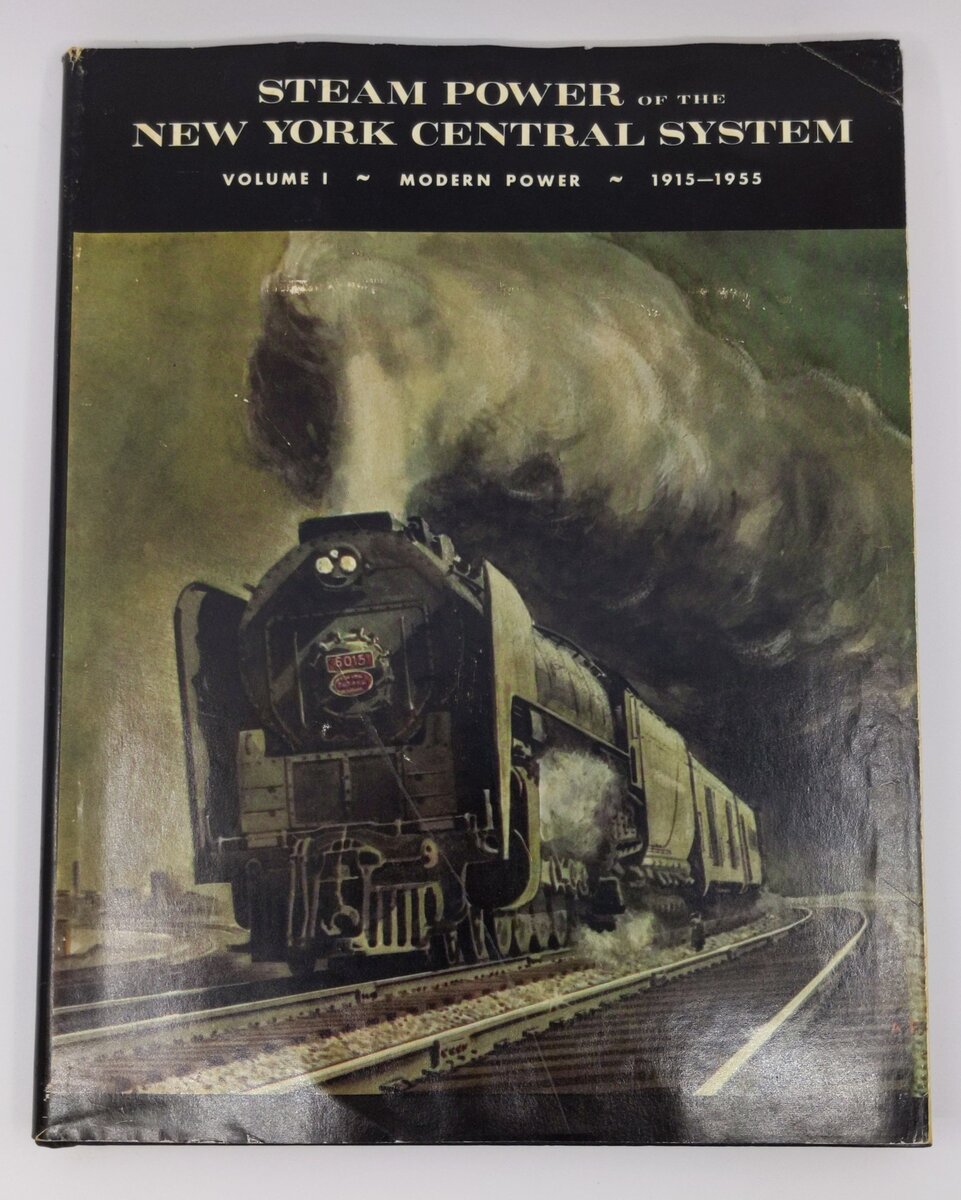 Steam Power Of The New York Central System Vol.1 Hardcover Book Alvin F. Staufer VG