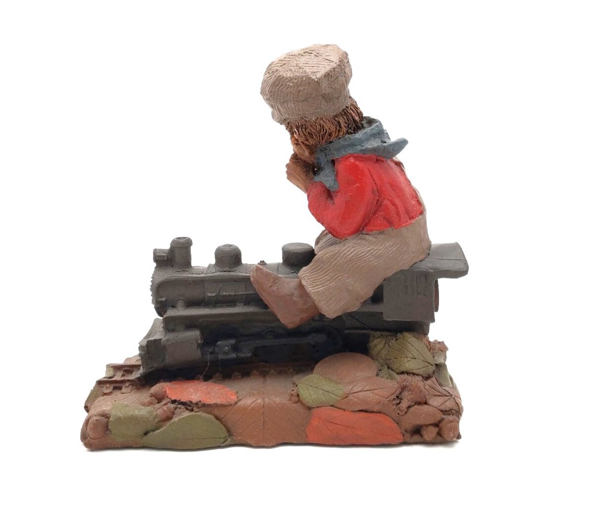 Cairn Studios Vintage Tom Clark Gnome Train Figurines [5] EX