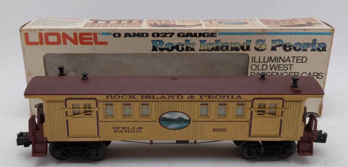 Lionel 6-9559 O Gauge Rock Island & Peoria Combine Car LN/Box