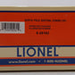 Lionel 6-25182 O-Gauge North Pole "Dasher" Combo Car #1223 LN/Box